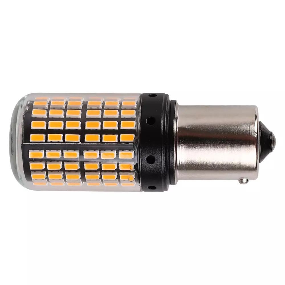 Set led semnalizare semnal BAU15S 7507 PY21W 5009 Canbus 144smd