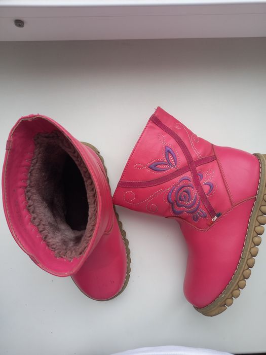 Сапоги зимние 32р. на девочку