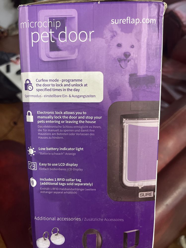 Ușă pentru animale de companie sigilat