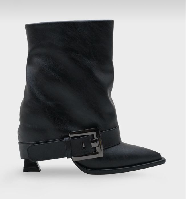 Дамски ботуши с ток