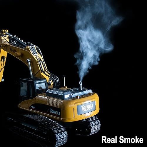 Huina 1592 RC багер 1:14 – метална кофа, реалистичен