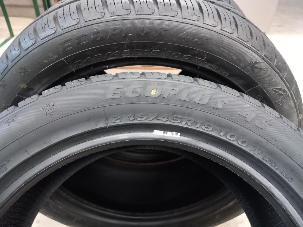 245/45R18 100W 4бр.FORTUNA Неразличими от НОВИ за всички сезони