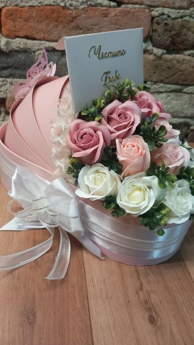 Букет за изписване на бебе.