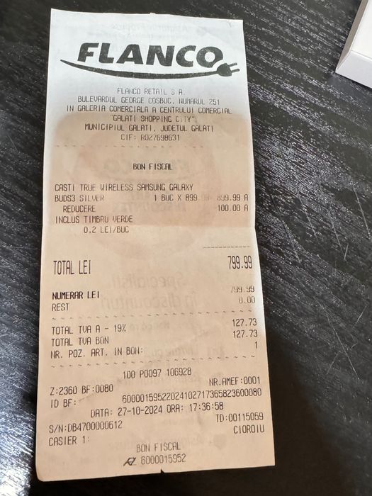 Căști Galaxy Buds3