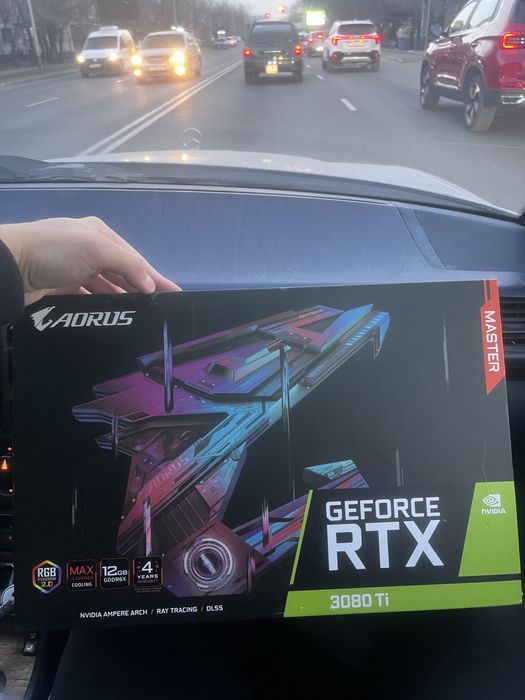 Продаю 3080 ti Gigabyte Aorus.Первый владелец, вся комплектация имеетс