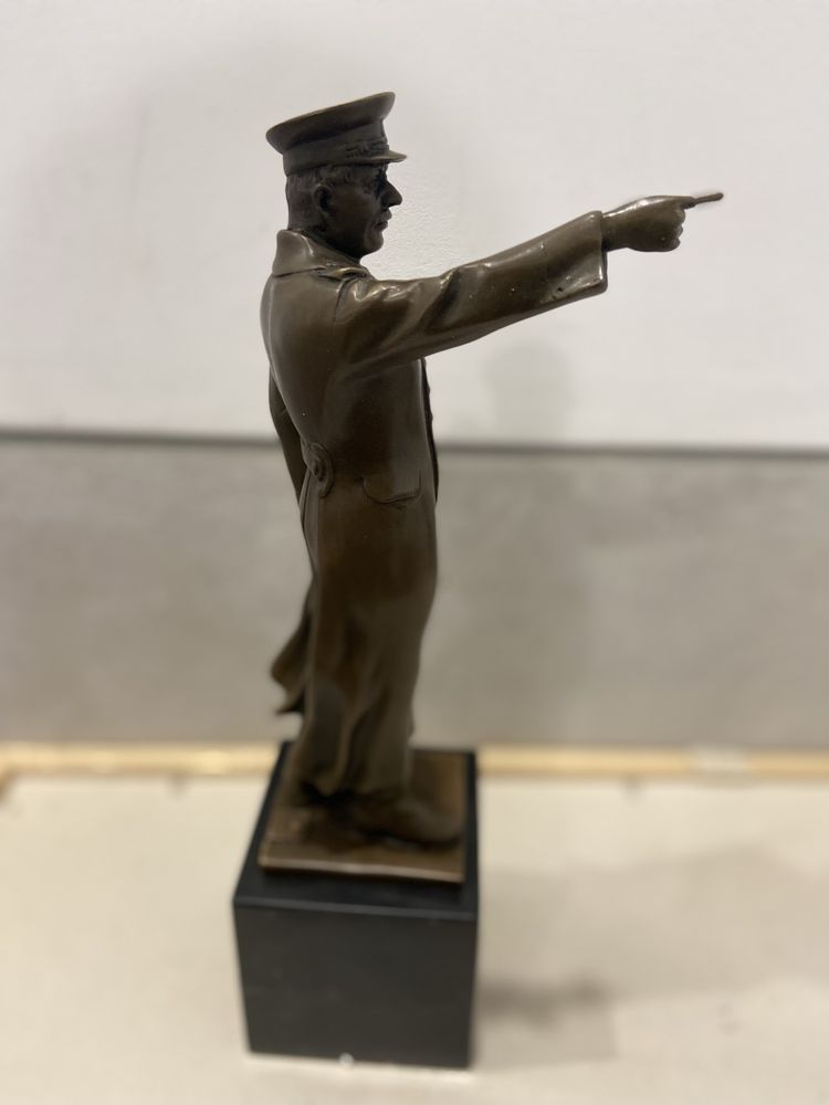Stalin -Statueta bronz  / 33 cm