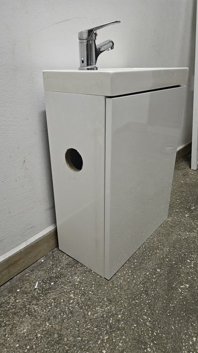 Chiuveta plus masca ingusta