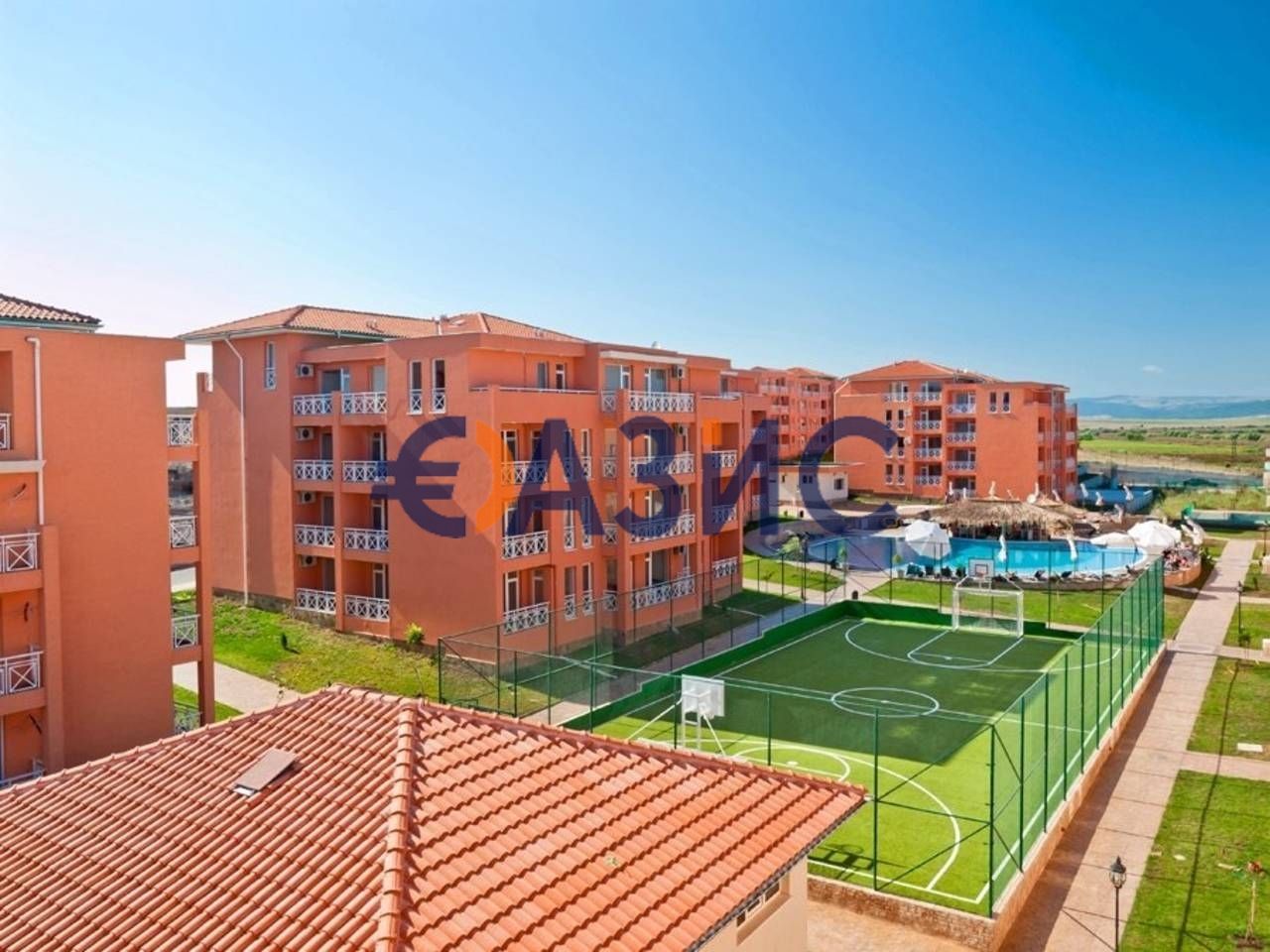 Студио в комплекс Съни дей 6, 32 кв. м., с тераса, Слънчев бряг,