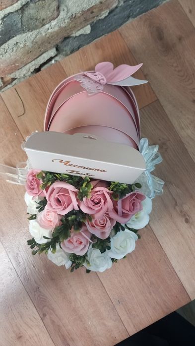 Букет за изписване на бебе.