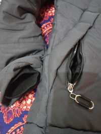 Продается теплая серая женская куртка (Размер М)