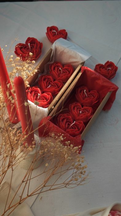 Свечи, тойбастар, аромасаше, бонбоньерки, конические и столовые свечи