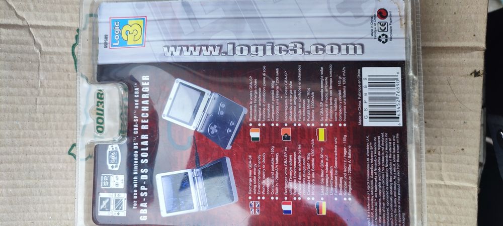 Соларни зарядно за Nintendo