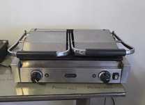 Aparat dublu profesional inox de facut sandvich/grill Hendi 3600w