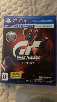 Диск PS4 (Gran turismo sport, человек паук)