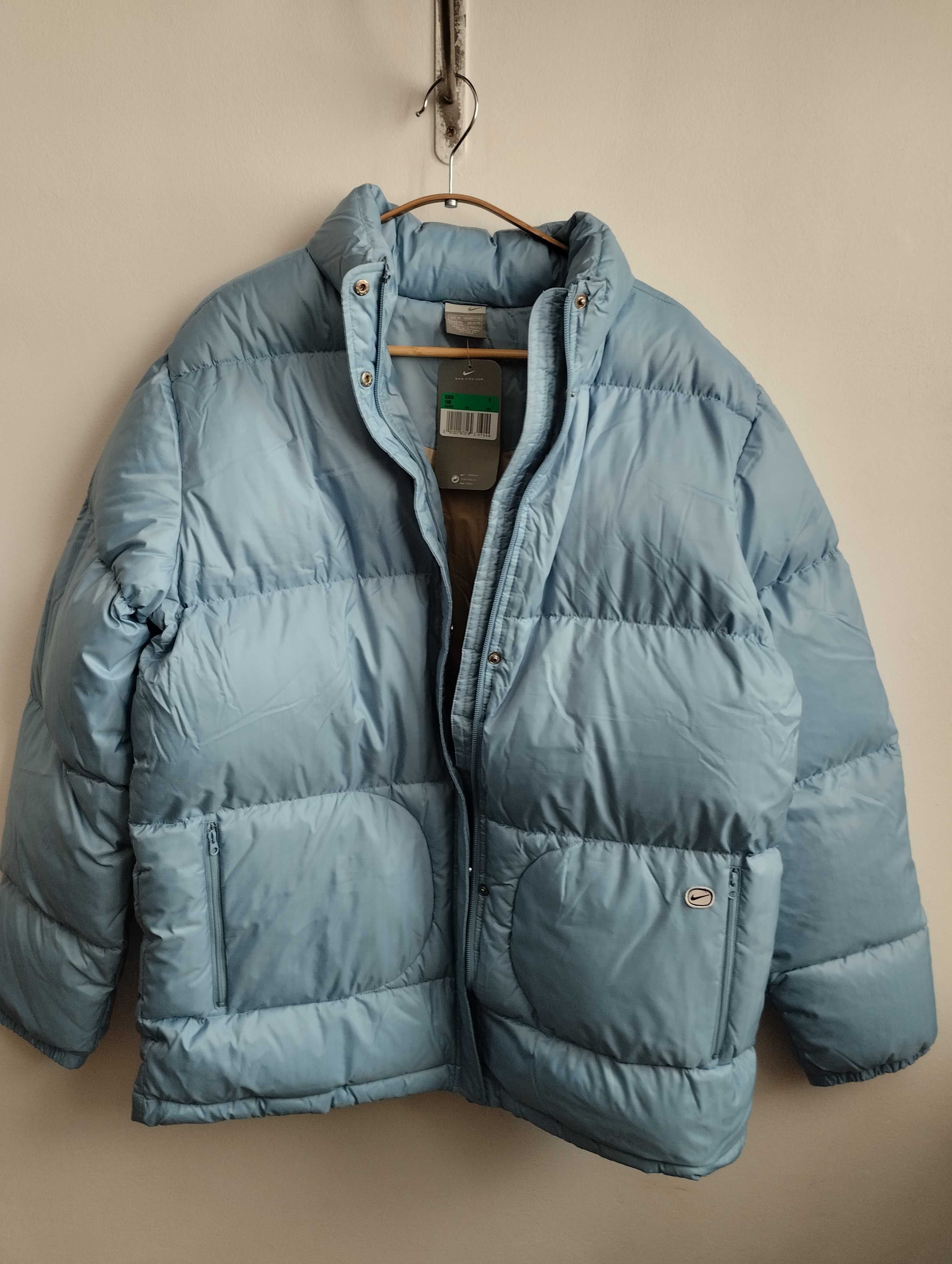 Nike Vintage дамско яке пълнеж патешки пух. Ново с етикет, размер XL.