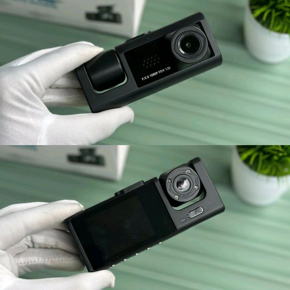 BLACK BOX Super HD 1296P Трафик Рекордер – Двойна камера за автомобил