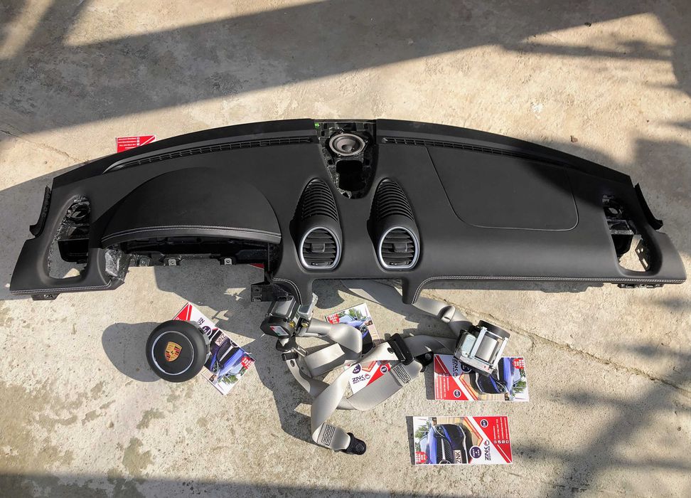 Porsche 992 982 Carrera 911 kit airbag plansa bord / bara capota aripa