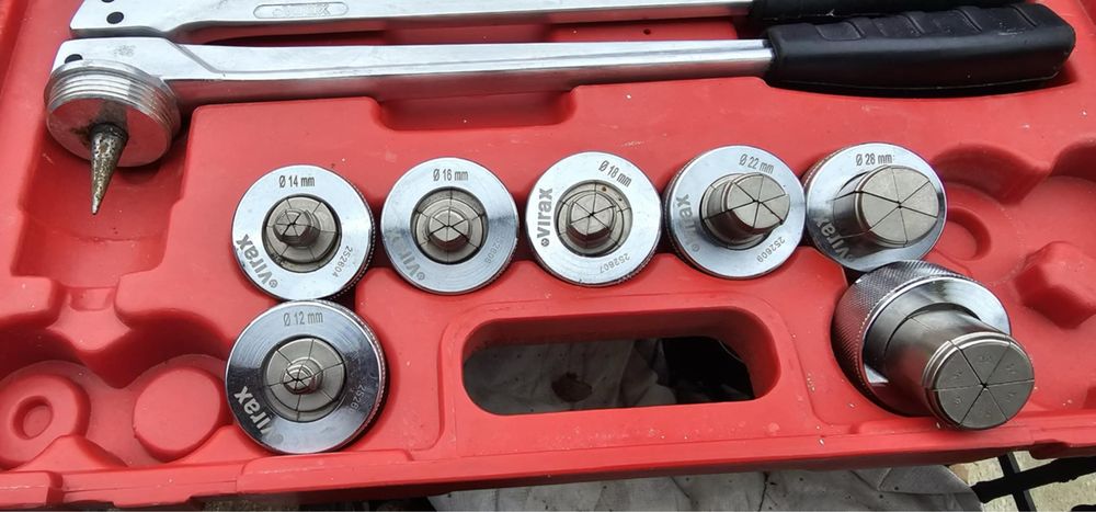 Trusa de expandat tevi cupru virax