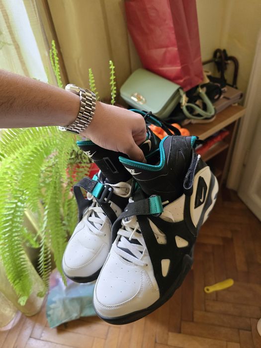 Nike Air Unlimited Deep Emerald Black David Robinson 889013