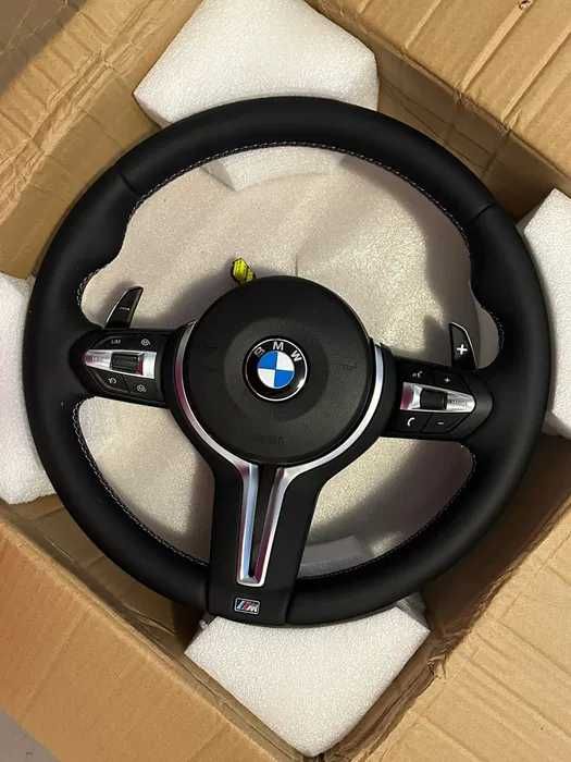 Volan PREMIUM BMW Seria1 2 3 4 5 6 7 X1 X2 X3 X4 X5 X6 Plug&Play NAPPA