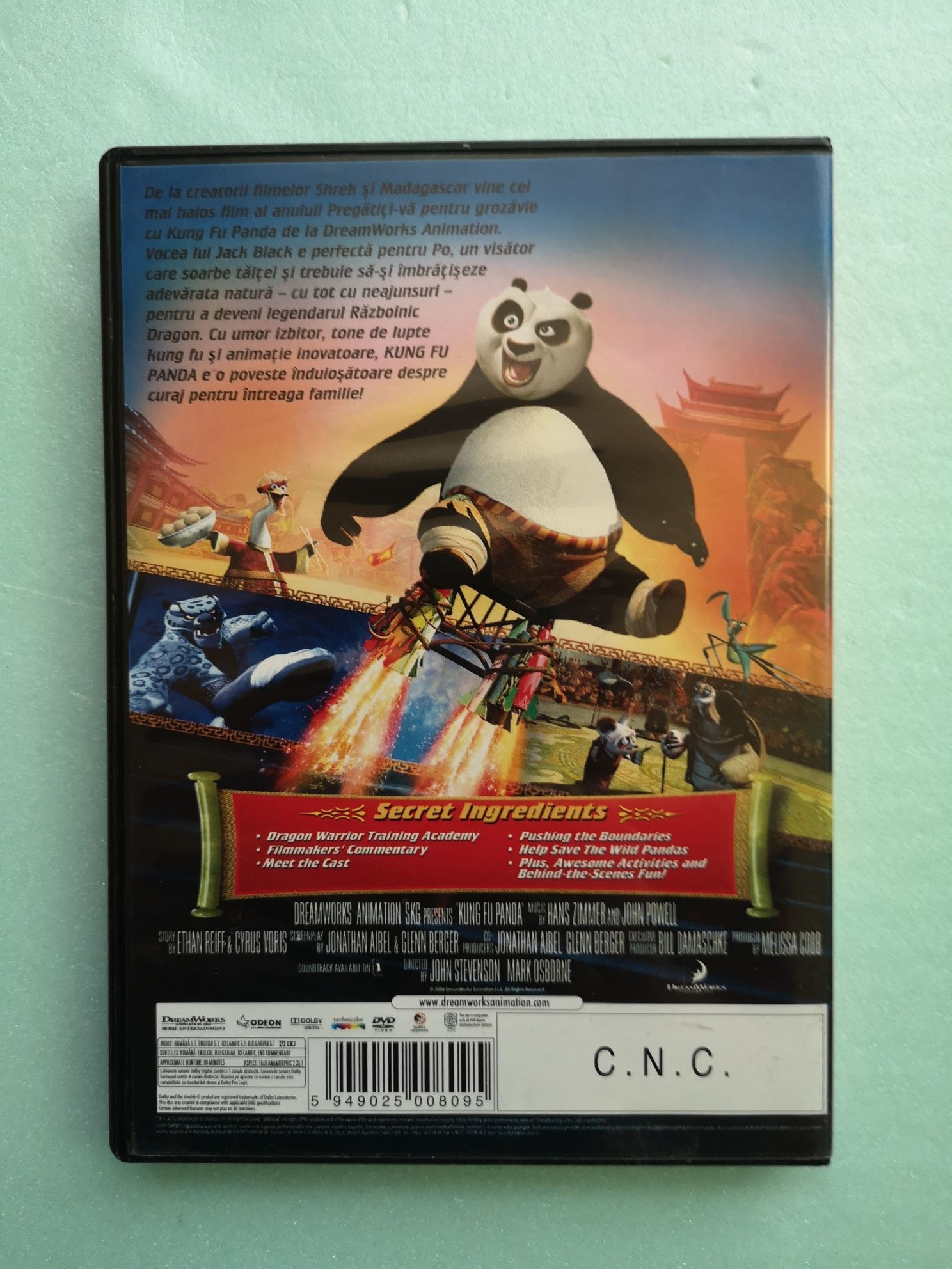 Kung-fu Panda 1&2 dvd