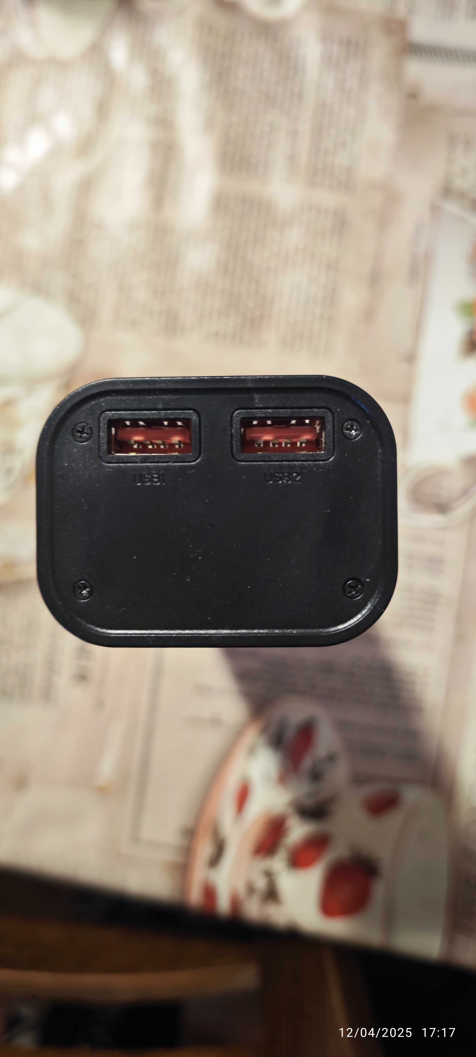 Нова Преносима бързо зареждаща батерия / powerbank 5v,9v,12v 19200Mah