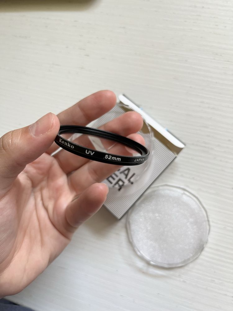 Чисто нов uv филтър за камера 52 mm Kenko