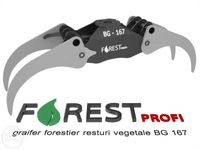Graifer forestier BG167 deschidere 1670mm