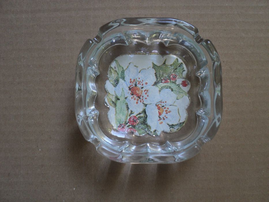 Стъкло - фруктиера - пепелници