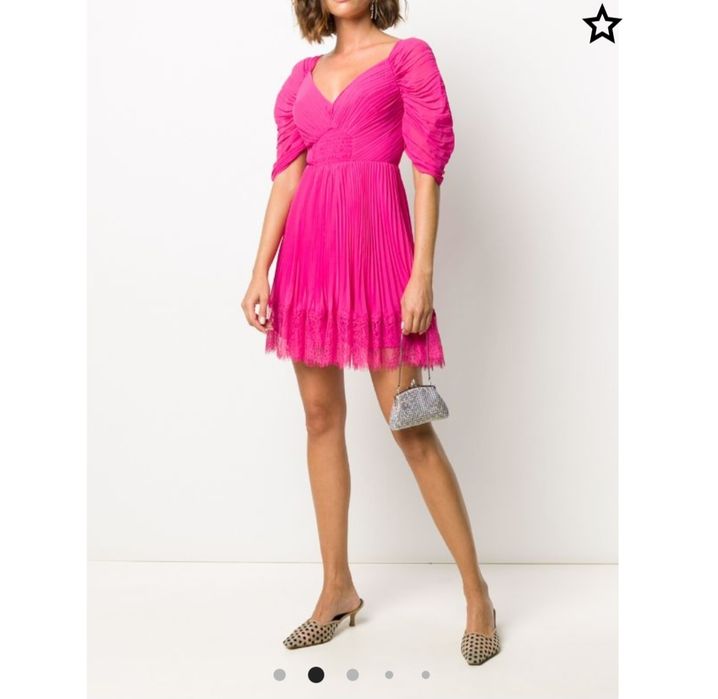 Rochie Self Portrait S, roz, mini