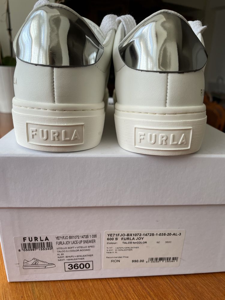 FURLA NOI Sneakers Adidiasi dama femei piele naturala 36