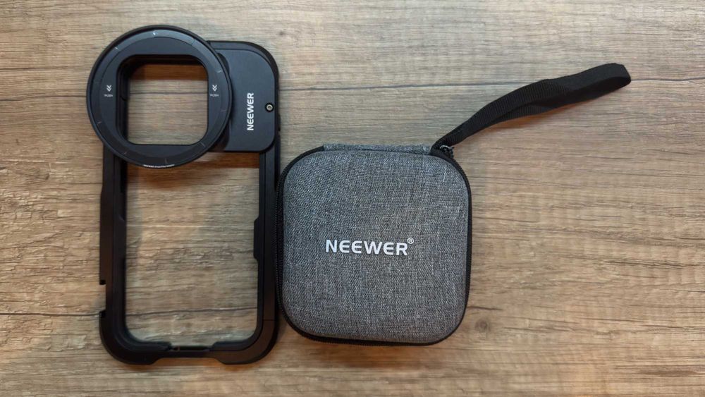 Neewer Метална клетка за iPhone 15 Pro + Професионални филтри