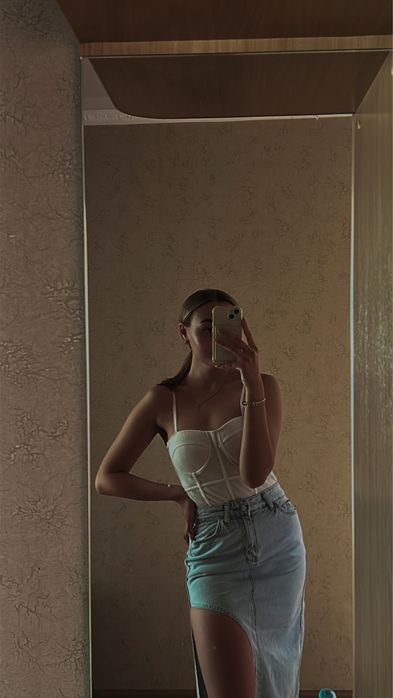 Продам джинсовую юбку