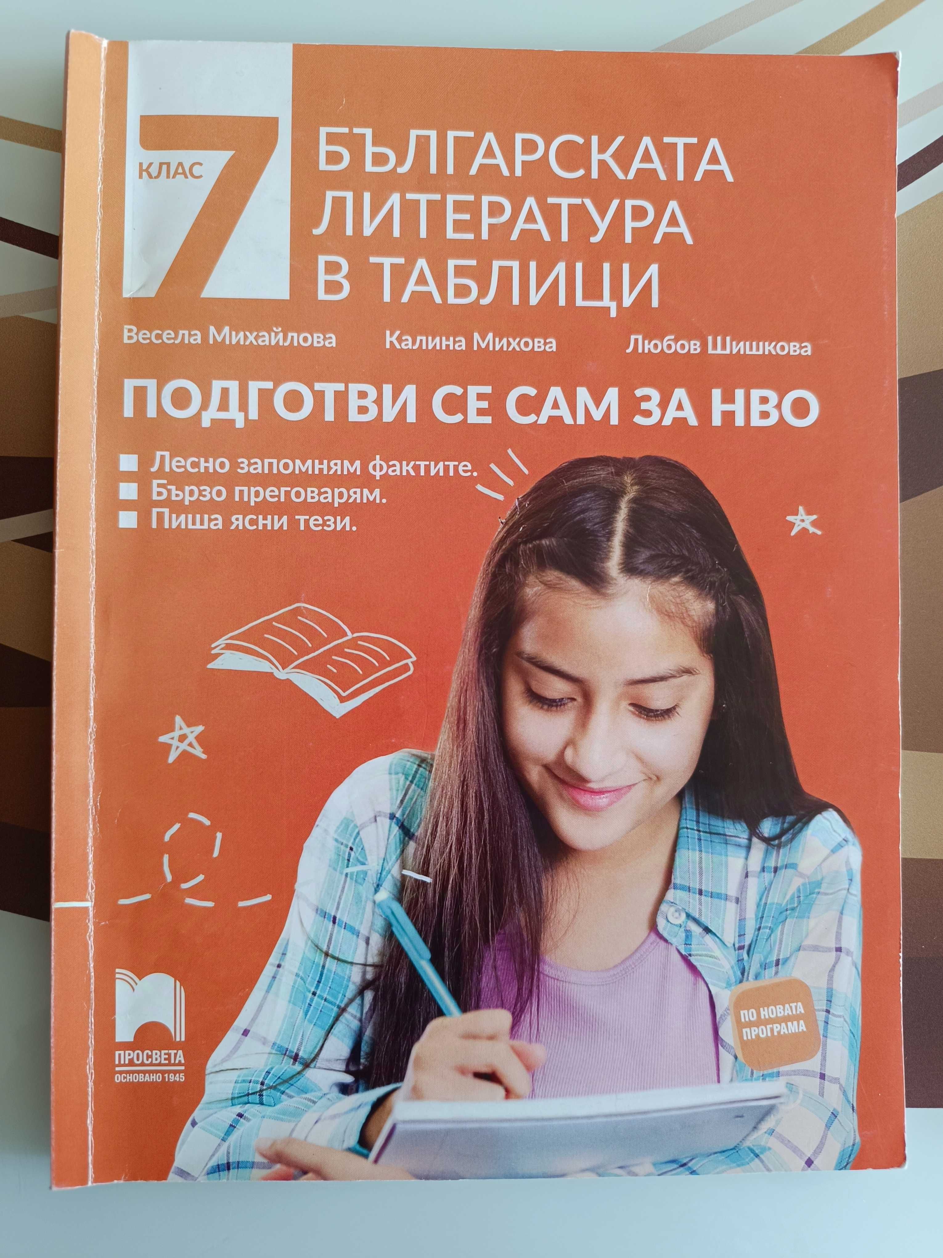 Учебници и помагала за 7 клас