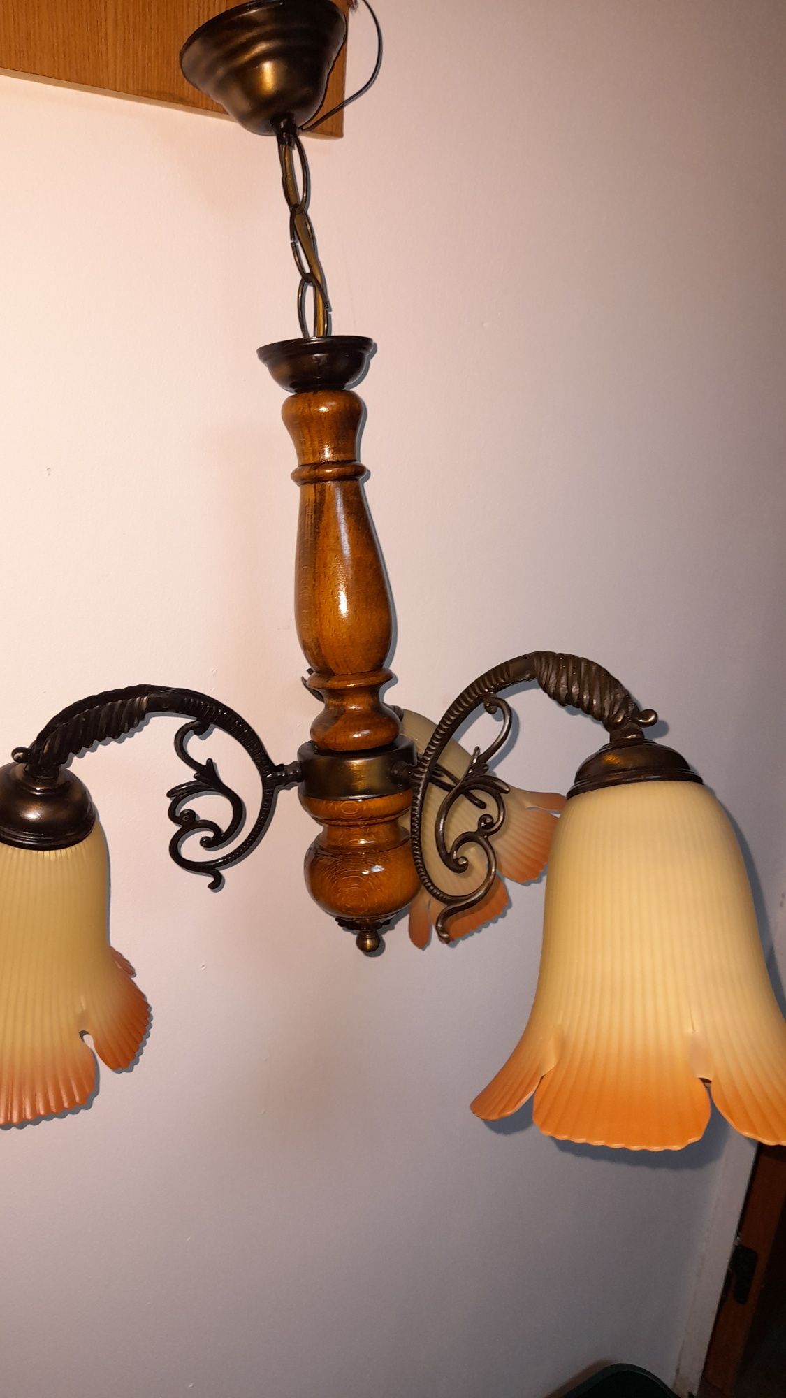 Candelabru trei brate (Rustic)