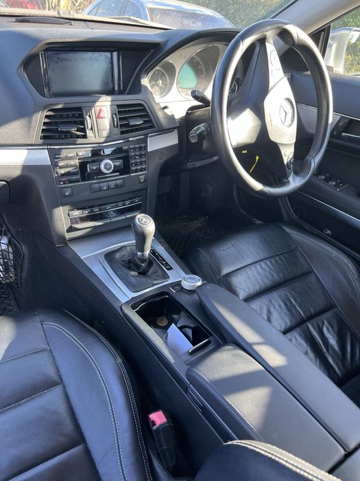 Mercedes e350 coupe fara motor si cutie