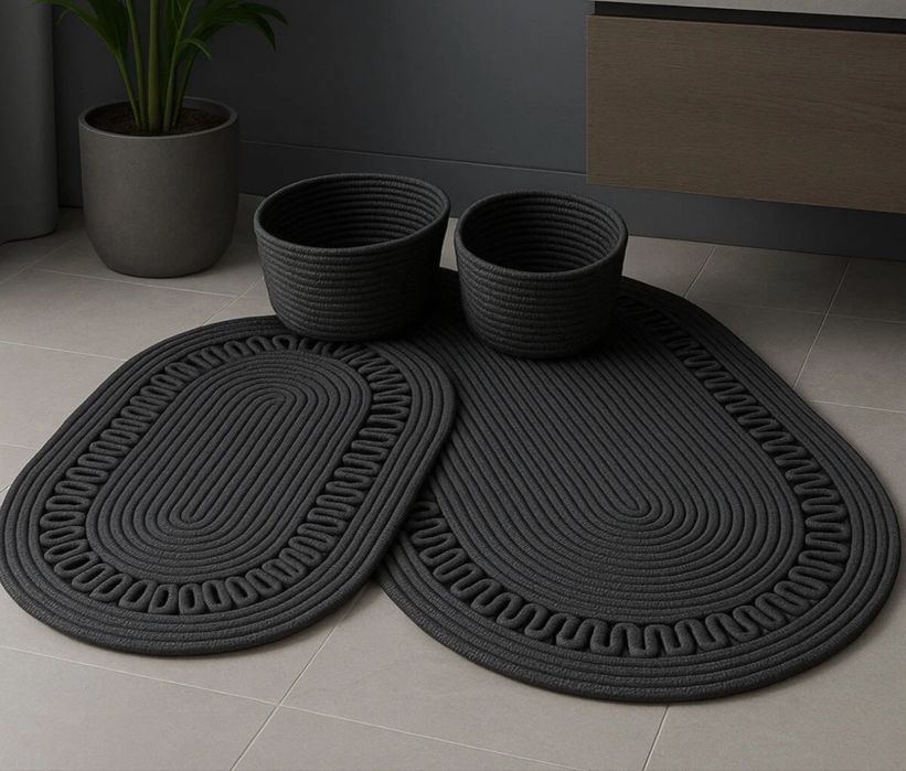 Vând 2 covoare + cadou 2 cosuri