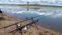 Vând Rod Pod Avid carp Look down altitude 3 posturi impecabil!