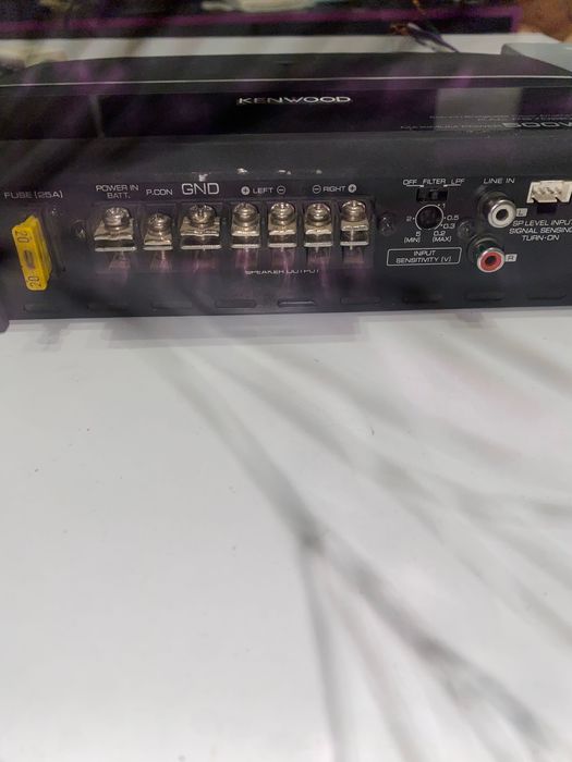 Усилвател за кола, радио за кола, говорител 12”