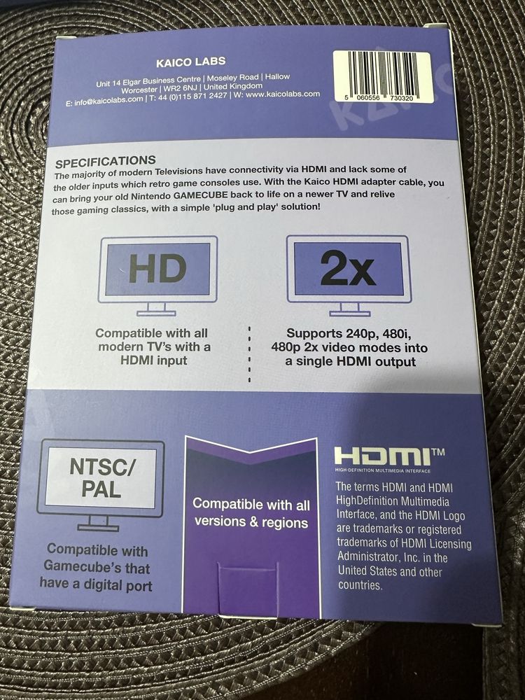 HDMI adaptor pentru Gamecube kaico