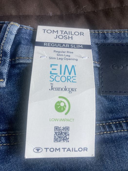 Дънки tom tailor 34w/34l slim amazon.de с етикети