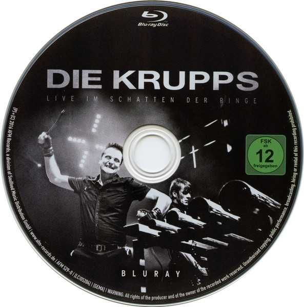 2xCD + Bluray Die Krupps - Live Im Schatten Der Ringe 2014