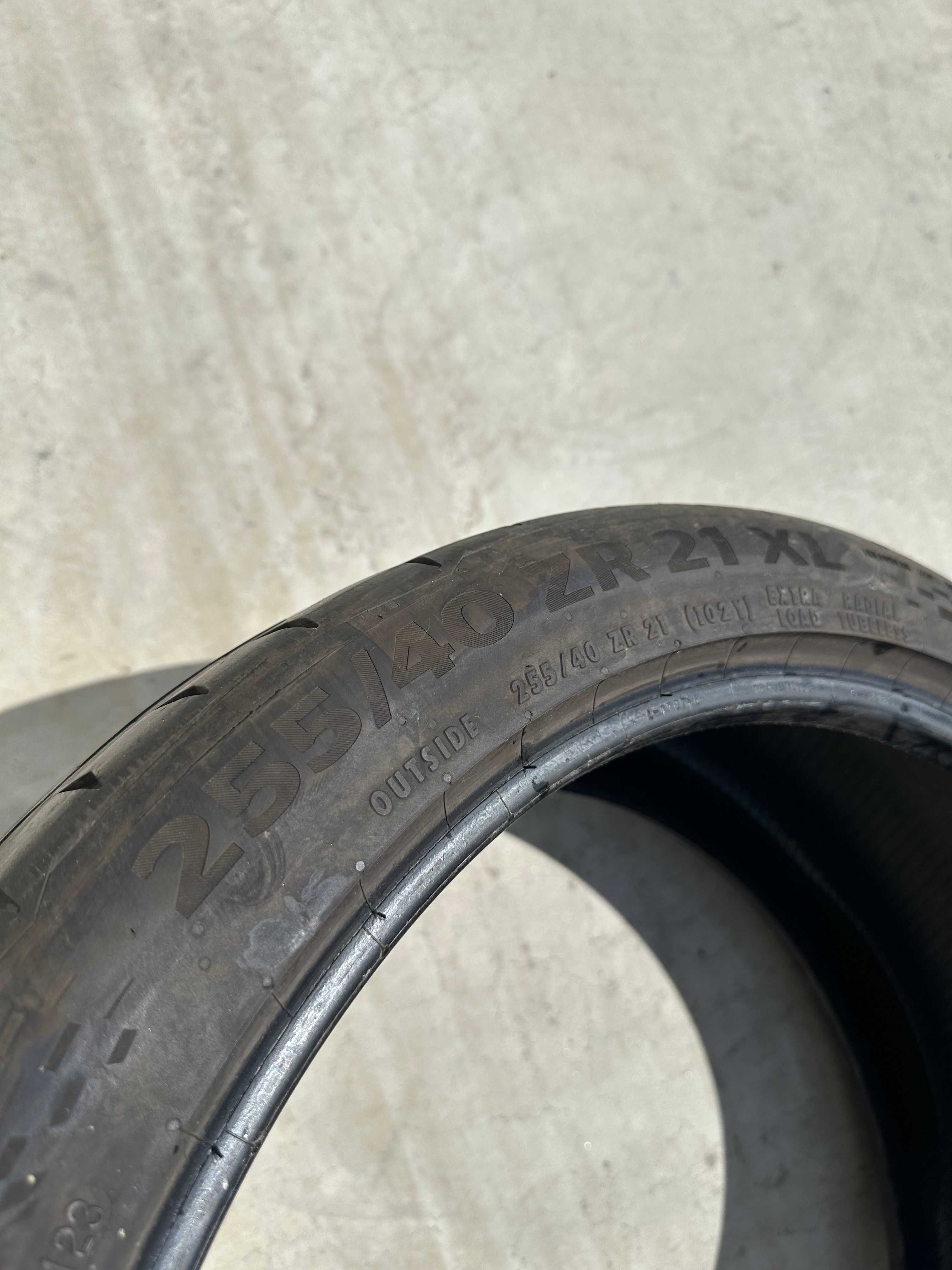 255/40R21 Continental - Anvelope Vara, Livrare Rapida, Stare Buna!