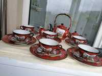 Set ceai nippon lithophanie