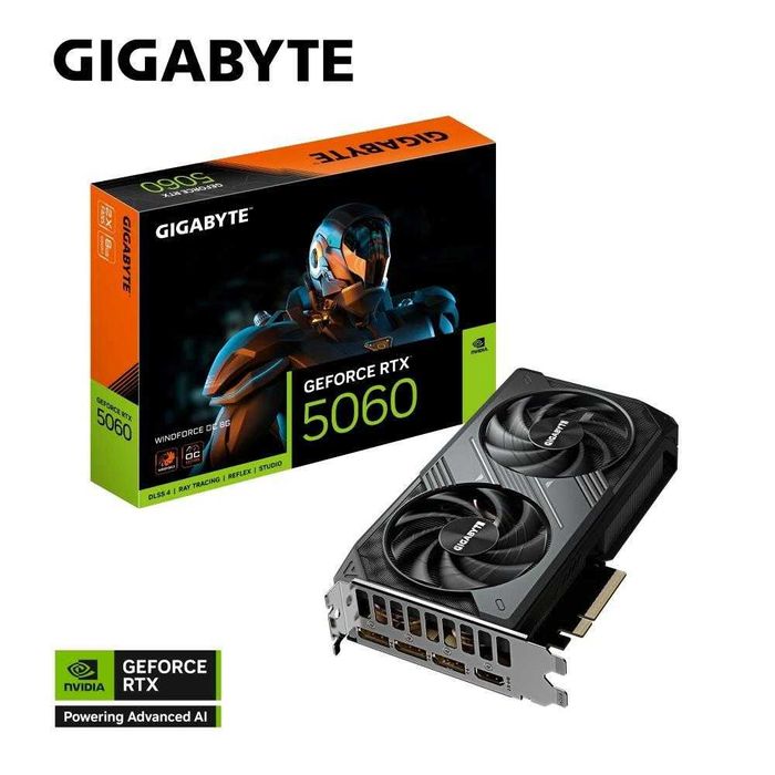 Placa video GeForce RTX 5060 DUAL 8GB 128-Bit GDDR7 DLSS 4.0