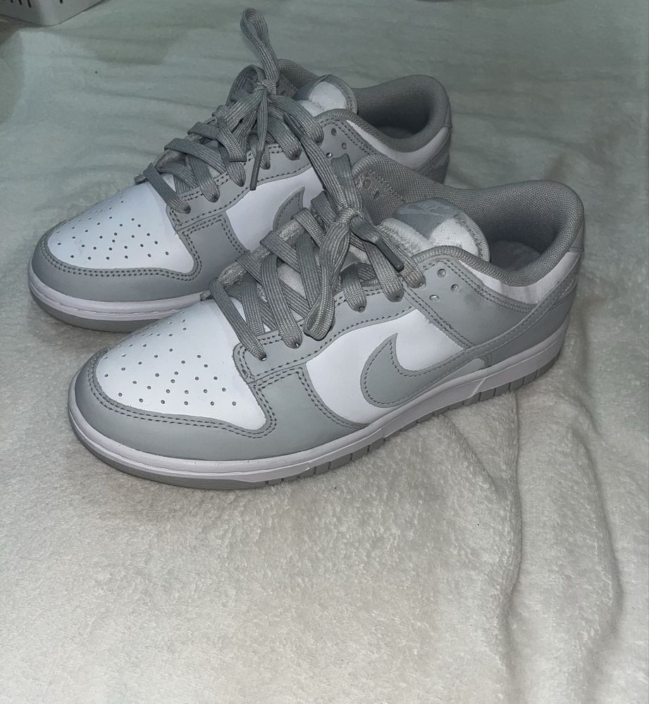 Nike dunk grey 40.5 номер