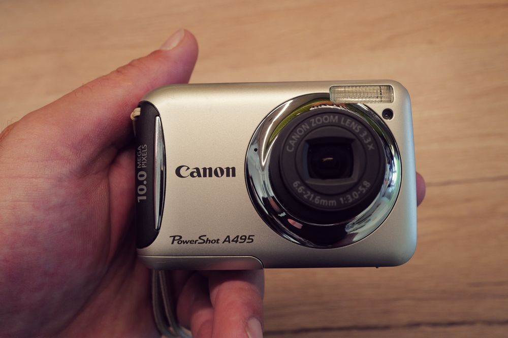 Aparat foto Canon Powershot A495 10mp impecabil digital