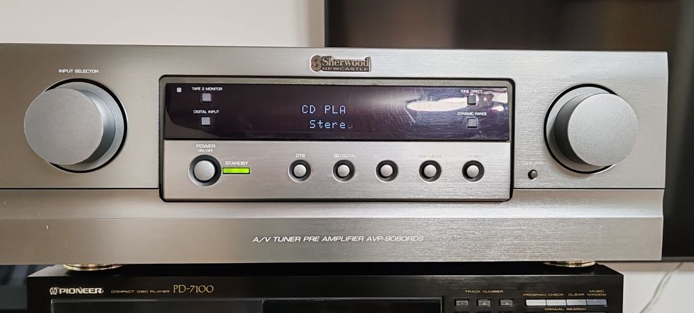 Preamplificator high end Sherwood AVP 9080 RDS