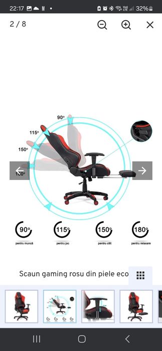 Scaun gaming Genator