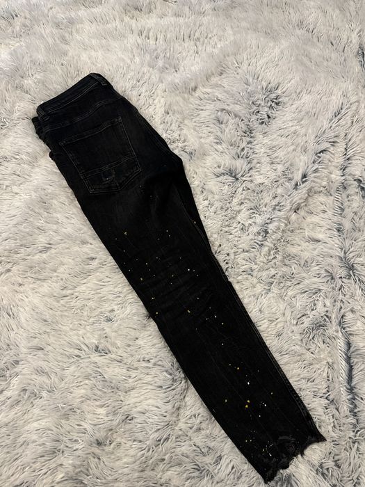 blugi zara cu pete